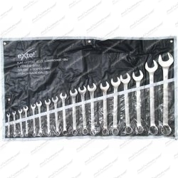 Klíč 6-30 sada očko-plochý