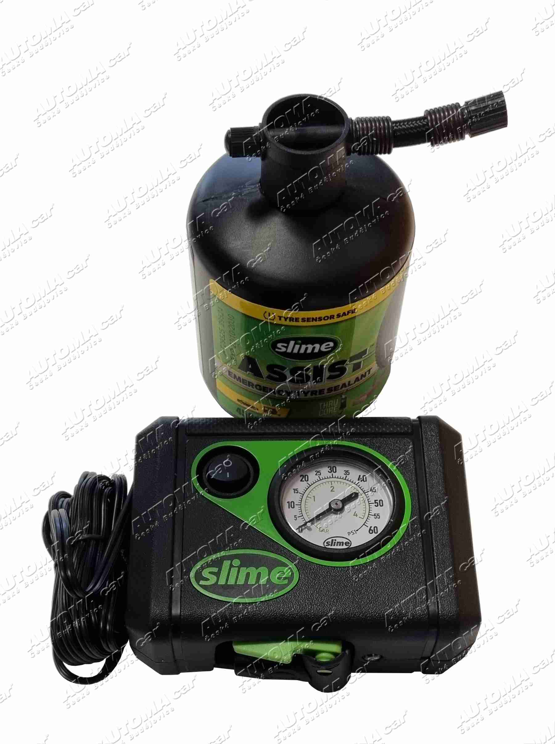 Defekt Slime automatická sada pro opravu pneu OA Flat Tyre Repair Kit
