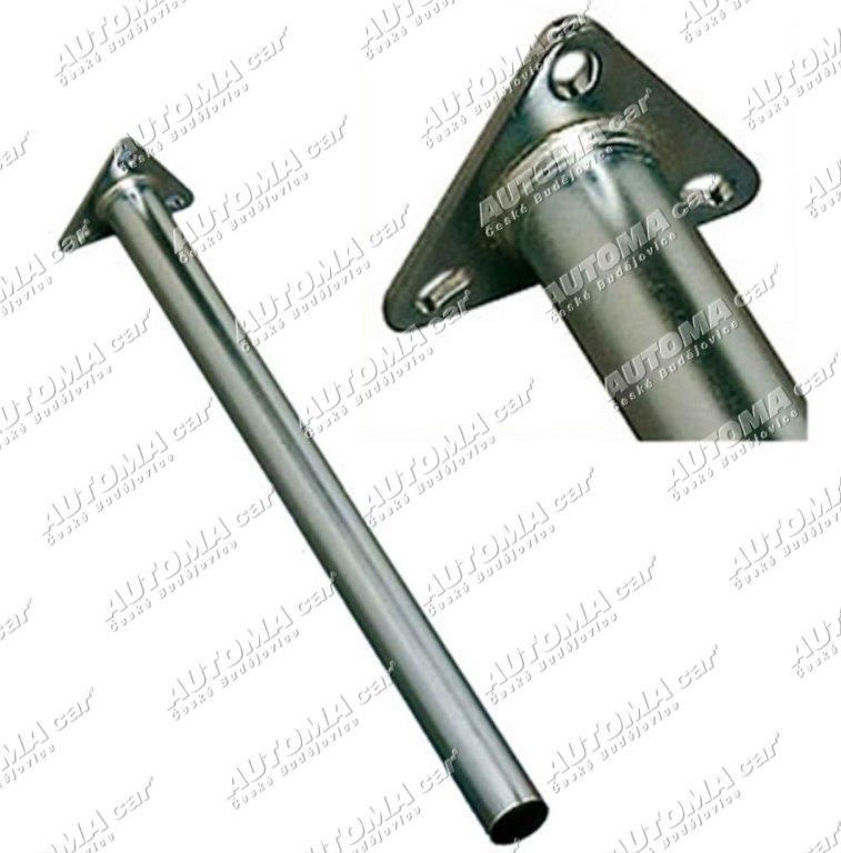 Držák blatníku Ø 42mm délka 700mm s přírubou a záslepkou
