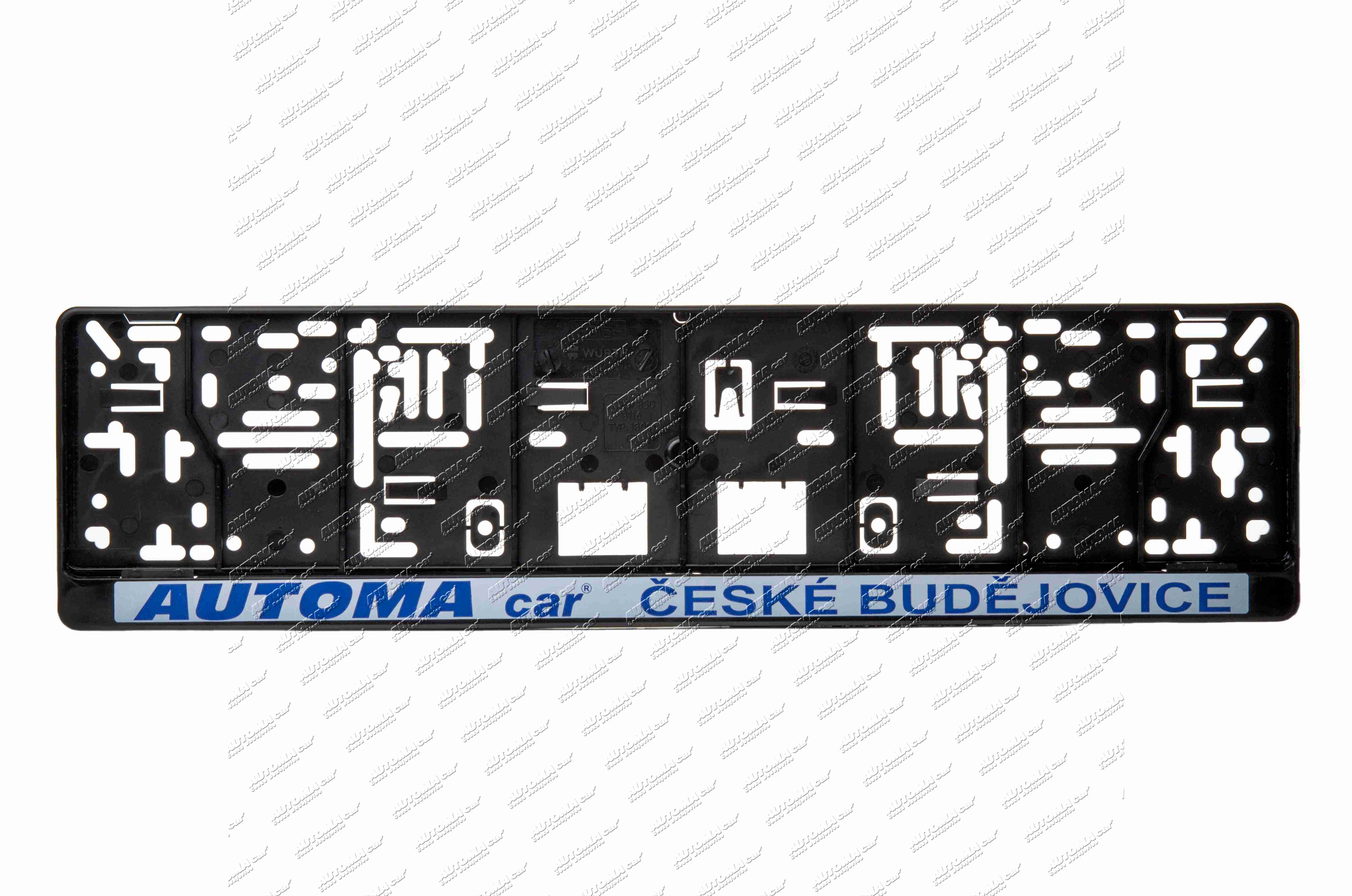 Podložka pod SPZ s logem Automa car