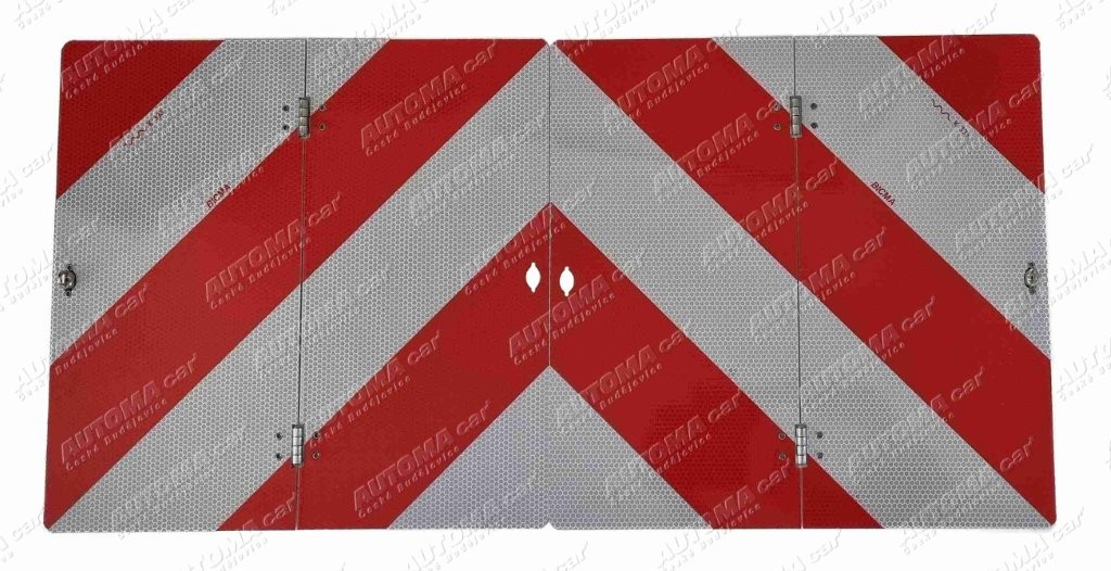 Tabule pro noční parkování 423x423mm sklopná