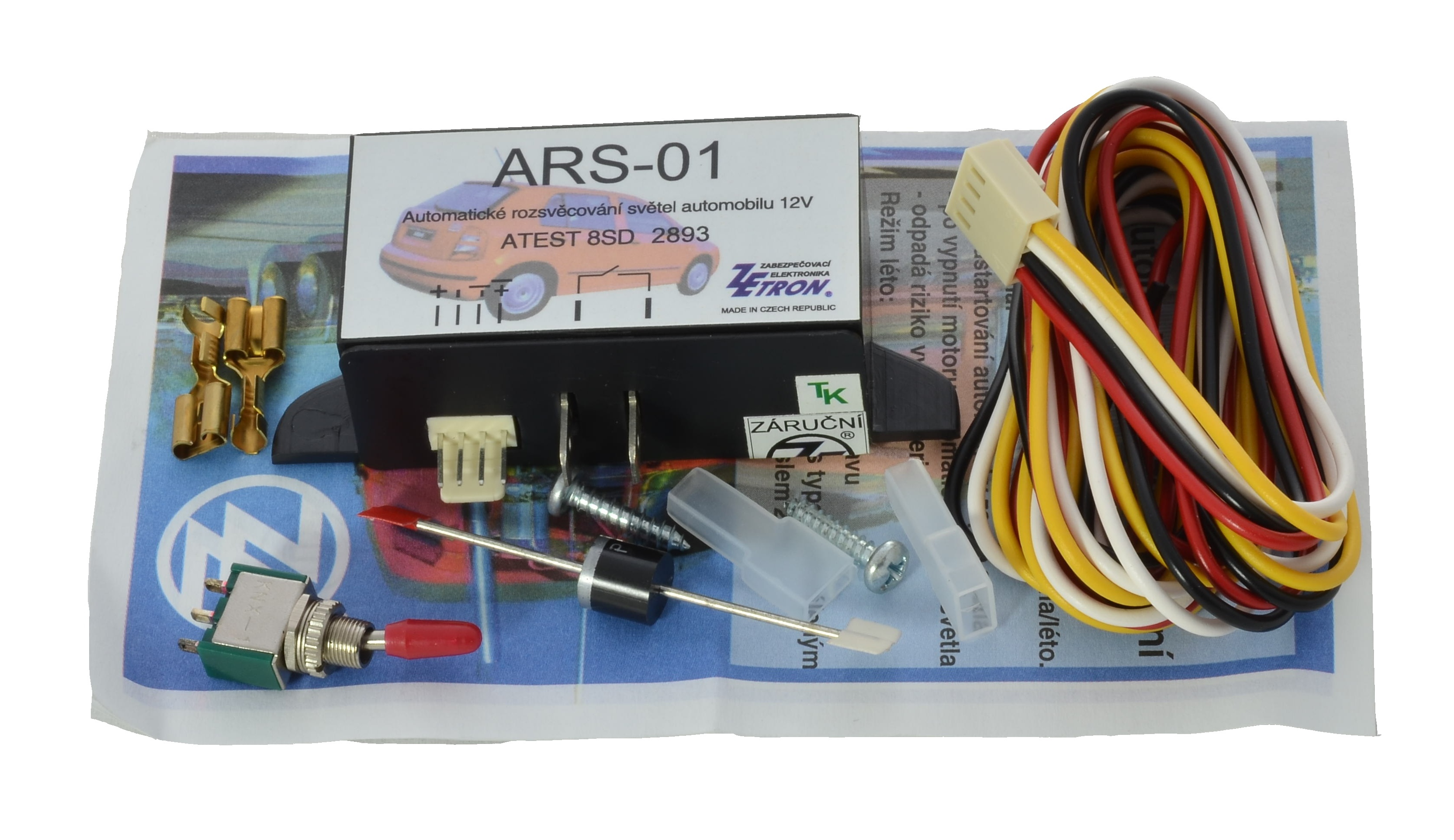 Spínač světel 12V ARS-01