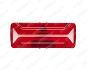 Sklo svítilny koncové ECOLED II levé / pravé s trojúhelníkem