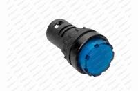 Kontrolka LED 12/24V montážní Ø 22mm modrá