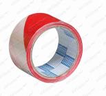 Páska nelepící červeno-bílá 75mmx100m 