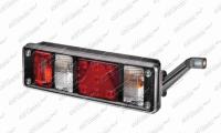 Svítilna koncová 24V pravá Kröne hybridní + tykadlo LED