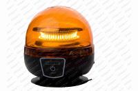 Maják oranžový RL-11 LED magnet aku včetně nabíječky 9-30V + 220V