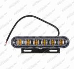 Svítilna výstražná LED 12/24V vnější oranžová