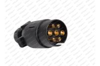 Zástrčka 7.pólová plastová 12V Erich Jaeger konektory 6,3mm