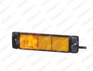 Svítilna oranž.LED 12/24V s kabelem 1,5m