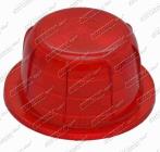 Sklo svítilny červené