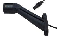 Svítilna obrysová 12/24V LED levá červeno,bílo,oranžová Hella