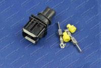 Zástrčka 2.pólová hranatá