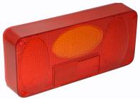 Sklo svítilny koncové L s mlhovkou