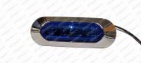 Svítilna poziční  LED 12/24V modrá