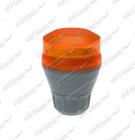 Maják oranžový 12/24V LED ECE R65/ R10 PRO-MICRO--FLASH Ø 66mm násuvný