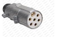 Zástrčka 7.pólová hliníková typ S 24V Erich Jaeger