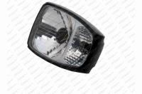 Světlomet s blikačem levý / pravý svislá montáž Deutsch konektor 6.pin