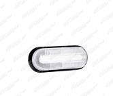 Svítilna poziční LED 12/24V bílá 126x51mm